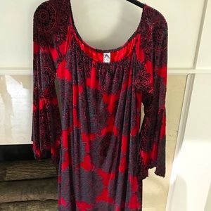 Red Velvet Dress from a Boutique in LA